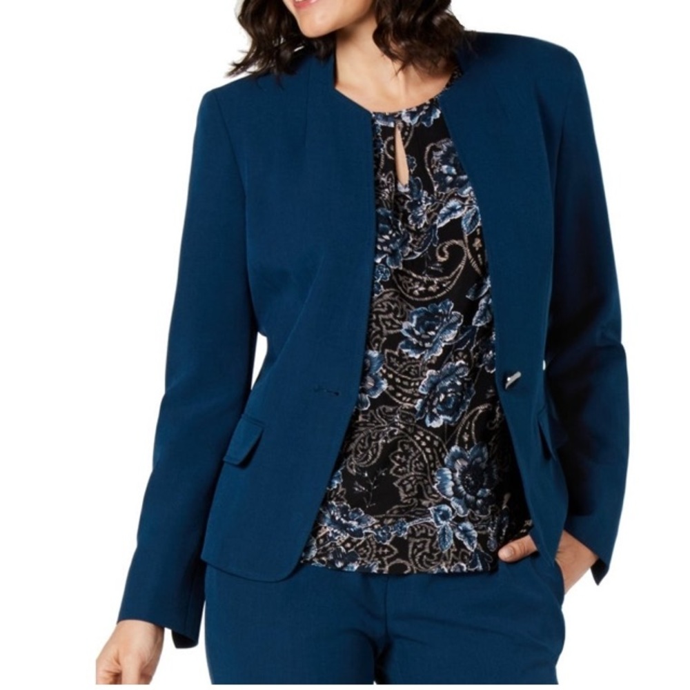 Blue Kasper Blazer